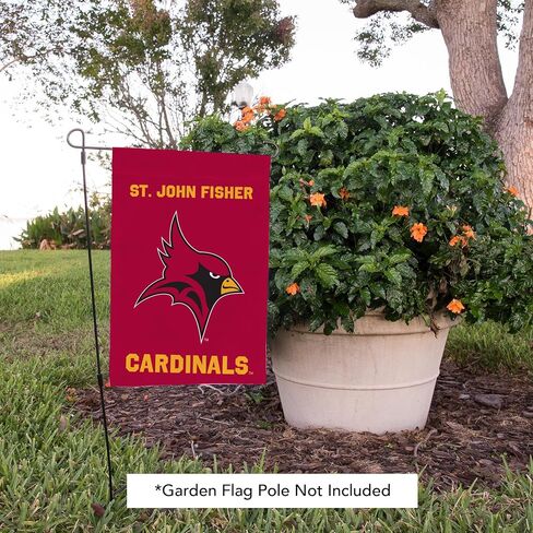 لافتة علم حديقة جامعة سانت جون فيشر من Desert Cactus SJFC Cardinals 100% بوليستر (تصميم A) in Saudi Arabia