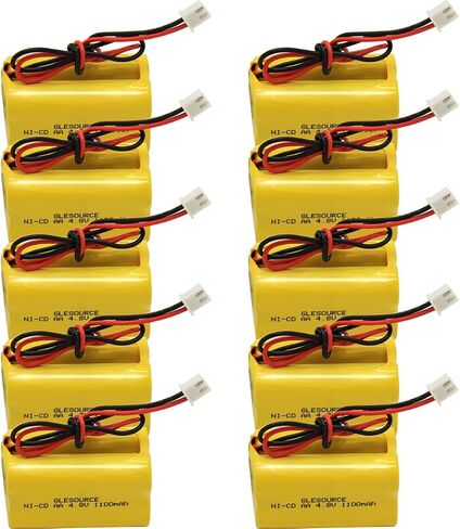 BL93NC487 BL93NC484 BAA48R Ni-Cd 4.8V 1100mAh Exit Sign Emergency Light Battery Replacement (2 Pack) in Saudi Arabia