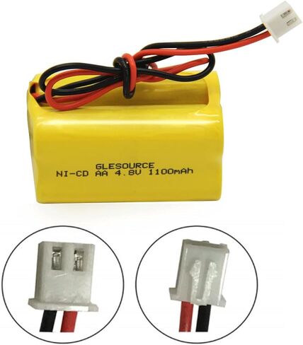 BL93NC487 BL93NC484 BAA48R Ni-Cd 4.8V 1100mAh Exit Sign Emergency Light Battery Replacement (2 Pack) in Saudi Arabia