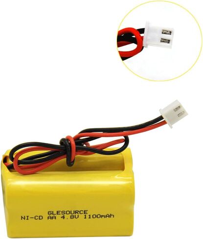 BL93NC487 BL93NC484 BAA48R Ni-Cd 4.8V 1100mAh Exit Sign Emergency Light Battery Replacement (2 Pack) in Saudi Arabia