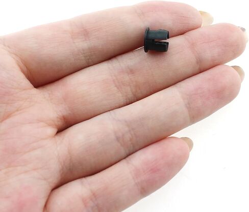Maxmoral 100PCS Black Plastic 5mm Lampholder Panel Mount Socket Lamp Holder Clip for Printed Circuit Board and Electronic Display in Saudi Arabia