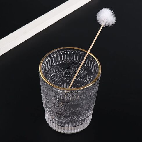 6 قطع من أعواد الأذن من ريش الأوز، مزيل شمع الأذن للاستعمال مرة واحدة، مقبض خشبي، منظف حفر الأذن، عصا ملعقة الأذن، منظف شمع الأذن، أداة تدليك الأذن in Kuwait