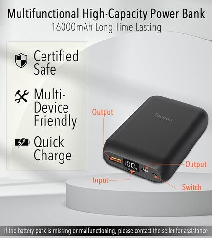 12V 16000mAh Rechargeable Battery Power Pack for Heating Jackets in Saudi Arabia