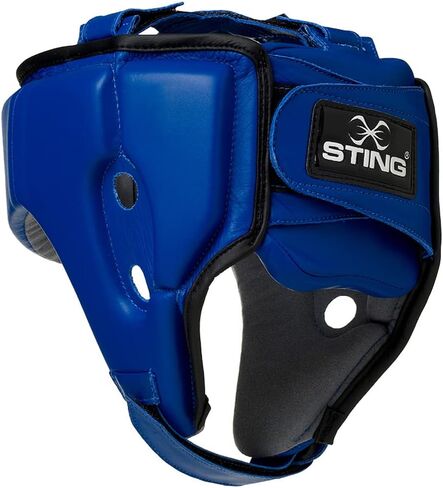 STING Competition Head Guard, IBA-Approved and USA Boxing-Approved Headgear, Premium Boxing Equipment for Professional Competition and Boxing Training, Red, M in Saudi Arabia