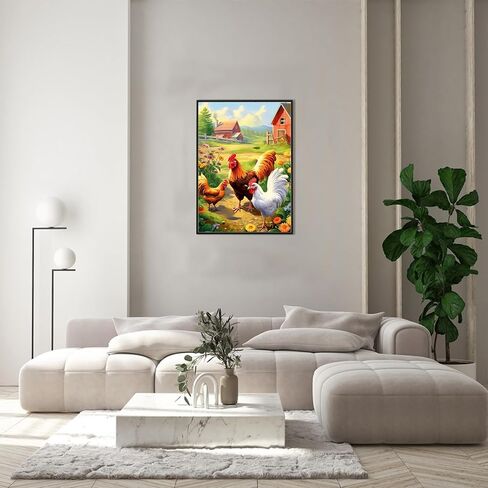MEIYUDA 5D Diamond Painting Kits for Adults Beginners，Landscape Waterfalls Diamond Art Kits for Adults，5D DIY Full Drill Flowers and Butterflies Diamond Dots Art for Home Wall Decor 12x16inch in Saudi Arabia