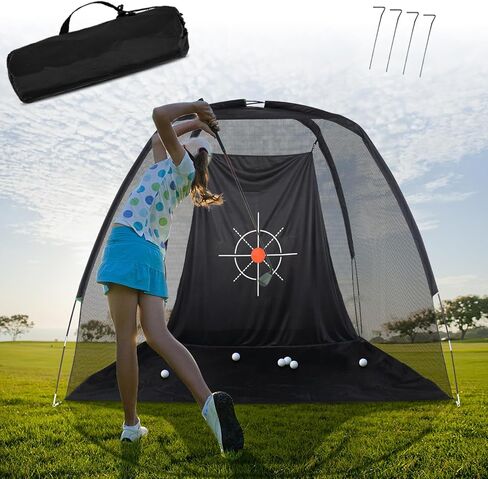 شبكة تدريب الجولف، شبكة جولف 8 × 6 أقدام، شبكة جولف للقيادة في الفناء الخلفي، شبكة جولف محمولة، شبكة جولف للاستخدام الداخلي، شبكة تدريب جولف محمولة في الهواء الطلق، شبكة جولف مع قطعة قماش مستهدفة in Kuwait