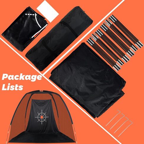 شبكة تدريب الجولف، شبكة جولف 8 × 6 أقدام، شبكة جولف للقيادة في الفناء الخلفي، شبكة جولف محمولة، شبكة جولف للاستخدام الداخلي، شبكة تدريب جولف محمولة في الهواء الطلق، شبكة جولف مع قطعة قماش مستهدفة in Kuwait