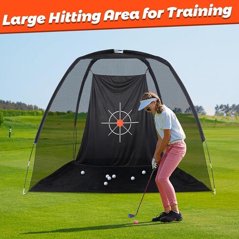 شبكة تدريب الجولف، شبكة جولف 8 × 6 أقدام، شبكة جولف للقيادة في الفناء الخلفي، شبكة جولف محمولة، شبكة جولف للاستخدام الداخلي، شبكة تدريب جولف محمولة في الهواء الطلق، شبكة جولف مع قطعة قماش مستهدفة in Kuwait