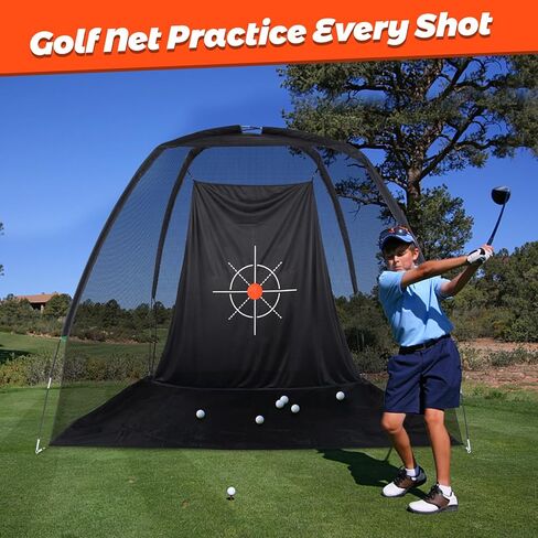 شبكة تدريب الجولف، شبكة جولف 8 × 6 أقدام، شبكة جولف للقيادة في الفناء الخلفي، شبكة جولف محمولة، شبكة جولف للاستخدام الداخلي، شبكة تدريب جولف محمولة في الهواء الطلق، شبكة جولف مع قطعة قماش مستهدفة in Kuwait