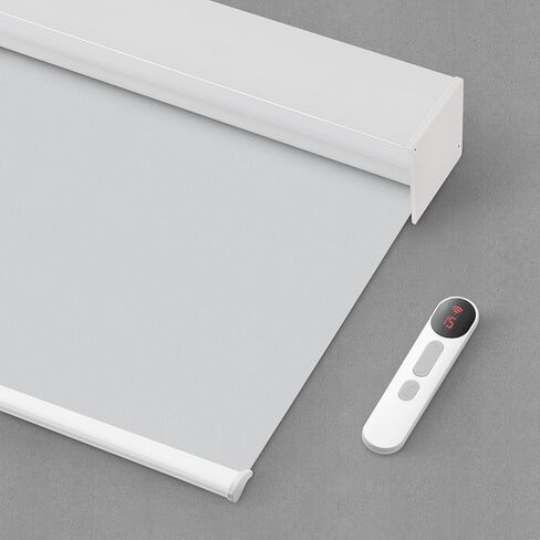Motorized Blinds with Remote,100% Blackout Smart Roller Blinds Fabric Samples in Saudi Arabia
