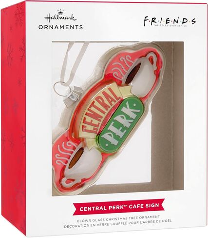 زينة عيد الميلاد من Hallmark Friends Central Perk Sign، زجاج منفوخ in Saudi Arabia