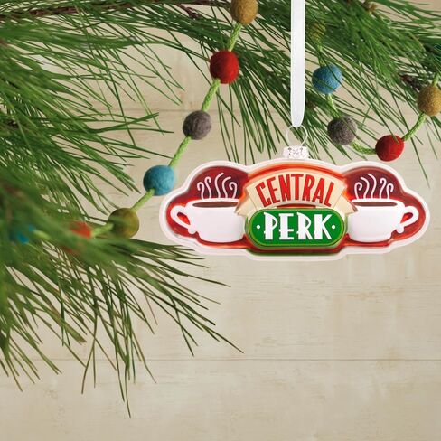 زينة عيد الميلاد من Hallmark Friends Central Perk Sign، زجاج منفوخ in Saudi Arabia