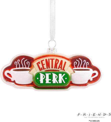 زينة عيد الميلاد من Hallmark Friends Central Perk Sign، زجاج منفوخ in Saudi Arabia