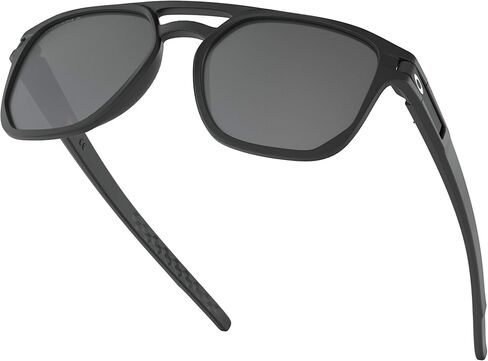 نظارات شمسية Oakley Latch Beta باللون الأسود غير اللامع مع عدسة مستقطبة باللون الأسود Prizm + ملصق in Saudi Arabia