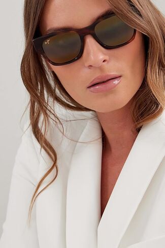 نظارات شمسية كلاسيكية مستقطبة من Maui Jim للرجال والنساء من Valley Isle in Saudi Arabia