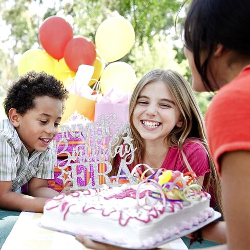 غلاف كعكة في عصر عيد ميلادي الرابع عشر، مرحبًا 14/هتاف حتى 14 عامًا، لوازم تزيين حفلات عيد الميلاد الرابع عشر السعيد للأولاد والبنات، لمعان فضي in Kuwait