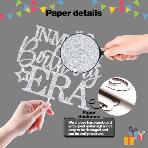 غلاف كعكة في عصر عيد ميلادي الرابع عشر، مرحبًا 14/هتاف حتى 14 عامًا، لوازم تزيين حفلات عيد الميلاد الرابع عشر السعيد للأولاد والبنات، لمعان فضي in Kuwait