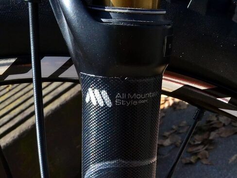 All Mountain Style AMS Honeycomb High Impact Fork Guard for Bike – Protects Fork of Your Bike from Scratches and dings in Kuwait