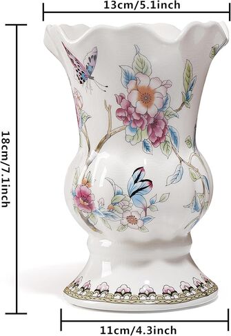 مزهرية سيراميك ملونة فريدة من نوعها مرسومة يدويًا من magcolor، مزهريات سيراميك متشققة بالثلج، مزهريات زهور مجففة حديثة، ديكور منزلي للقطع المركزية وطاولة العشاء وحفلات غرفة المعيشة وغرفة النوم والمكتب. in Kuwait