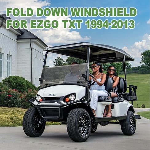 لعربة جولف EZGO الزجاج الأمامي EZGO TXT الزجاج الأمامي يناسب نماذج EZGO TXT Medalist 1995 إلى 2013 عربة جولف in Saudi Arabia