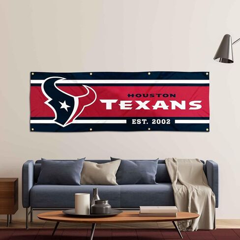لافتة WinCraft Houston Texans مقاس كبير 2×6 أقدام in Saudi Arabia