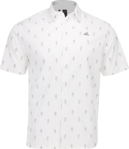adidas Men's Go-to Resort Button Down Polo Shirt in Saudi Arabia