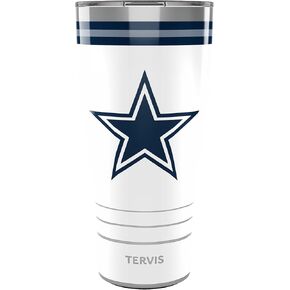 Tervis NFL Dallas Cowboys-Arctic معزول بهلوان، 30oz، الفولاذ المقاوم للصدأ