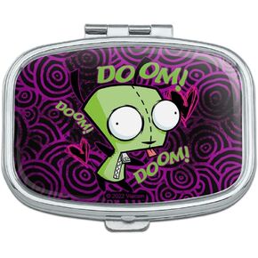 Invader Zim Gir Doom Dance Rectangle Pill Case Trinket Gift Box