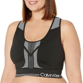 Calvin Klein Performance Women's Medium Impact Reversible Sports Bra (Standard and Plus Sizing)