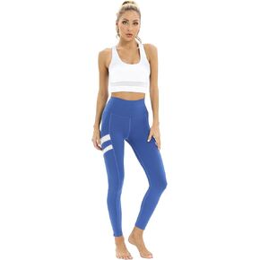 YUDESEN Women Workout 2 Piece High Waist Leggings with Sports Bra Exercise Set