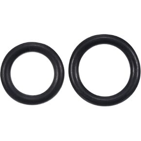MECCANIXITY Nitrile Rubber O-Rings 30mm 34mm OD 20mm 24mm ID 5mm Thick Seal Gasket, Black 20in1 Set