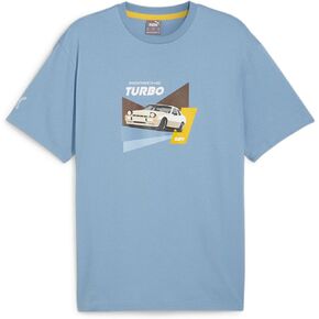 PUMA Men's Standard Porsche Legacy 924 Graphic Tee, Zen Blue