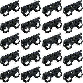 20PCS Photo Frame Accessory Metal Photo Frame Backing Buckle Cardboard Hinge Positioning Black Clip Suitable for Displaying Photo Painting DIY Creative Project