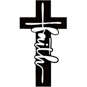 1 Pcs Faith Sign Metal Cross Wall Decor,Metal Cross Wall Decor,Cross Wall Decor,Christianity Cross Wall Hanging Decor,Suit for Home Decoration