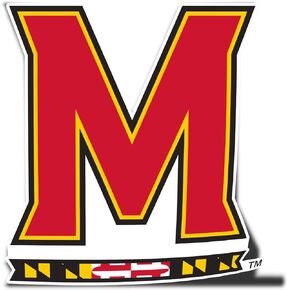 Desert Cactus University of Maryland Sticker Terrapins UMD Terps Vinyl Decal Laptop Water Bottle Car Scrapbook (IND 1)