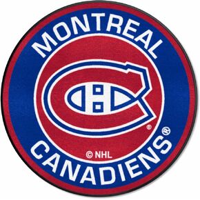 FANMATS 18876 Montreal Canadiens Roundel Rug - 27in. Diameter