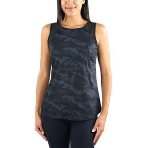 Spyder Women's Limitless Tank Top (Black-Camo, XX-Large)