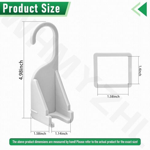 عبوتان من حامل خرطوم C-Pap وخطاف تعليق الدش لتنظيف وتجفيف أنبوب C-Pap - لمنعه من السقوط عن طريق الخطأ in Kuwait