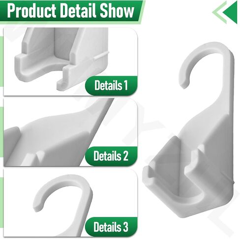 عبوتان من حامل خرطوم C-Pap وخطاف تعليق الدش لتنظيف وتجفيف أنبوب C-Pap - لمنعه من السقوط عن طريق الخطأ in Kuwait