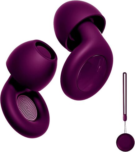 Ear Plugs for Sleeping Noise Cancelling, Perfect -30dB Reusable Silicone Earplugs for Noise Reduction, Hearing Protection Ear Plugs for Sleep, Study, Work, Focus-Lavender in Saudi Arabia