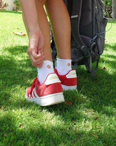 جورب ربع للجنسين مبطن بالفوم من SHEZZA in Kuwait