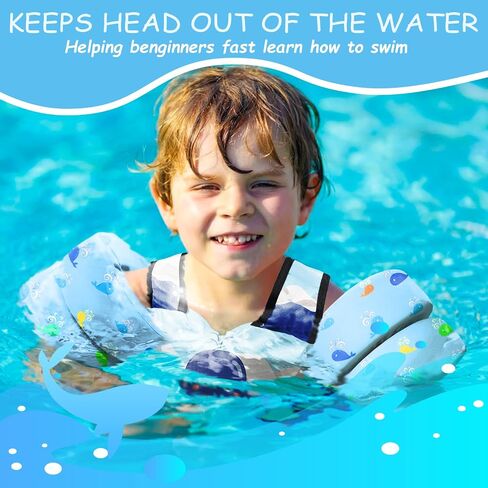 Swim Vest for Kids 30-60 Lbs Girls Boys Life Jacket with Double Security Buckle Floaties for Toddler from 2,3,4,5,6,7,8 Years Old Children in Saudi Arabia