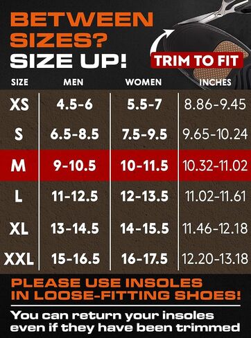 210+lbs Powerful Plantar Fasciitis Insoles for Men and Women - Effective Arch Support - Superior Performance - Orthotic Insoles with High Arch for Work Сasual Boots Shoes (Ruby, S) in Saudi Arabia