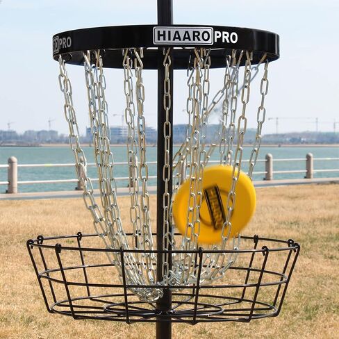 LITE Disc Golf Basket, 24 Chains Portable Disc Golf Target, Professional Frisbee Golf Basket Set in Saudi Arabia