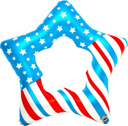 BigMouth Inc. American Pool Float, Durable Vinyl Inflatable Summer Pool or Beach Toy in Saudi Arabia