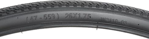 YUNSCM 2-PCS 26" إطارات دراجة 26X1.75/47-559 متوافقة مع إطارات دراجة 26x1.75 26x1.75 (Y-973) in Saudi Arabia
