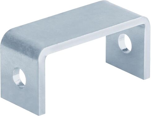 6 قطع 2 فتحة على شكل "U" مناسبة لقناة تبختر 1-5/8 بوصة، عرض 3-1/2 بوصة، قبول مسمار 1/2 بوصة، موصل Clevis مناسب على شكل حرف U، سمك 5.7 مم in Kuwait