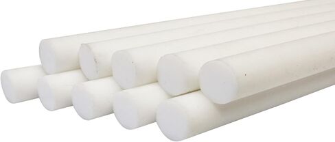 Sterling Seal PTFE-0.19x12-RDx5 PTFE Teflon Rod, 3/16" Diameter x 12" (Pack of 5) in Saudi Arabia