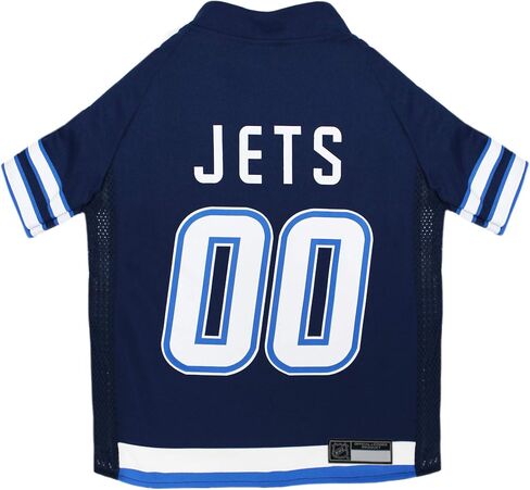 Pets First NHL Winnipeg Jets Jersey for Dogs & Cats, Large. - Let Your Pet be a Real NHL Fan! in Saudi Arabia