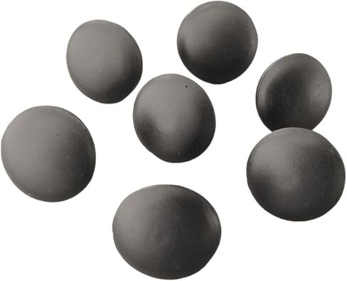 50pcs 1 inch. Iron Clavo Decorative nails, flat/Smooth Wrought Head Nail for outdoors wood, Old west, Rustic furniture, matte BLACK finished, forging Look, IT IS NOT A TACK for UPHOLSTERY. in Saudi Arabia